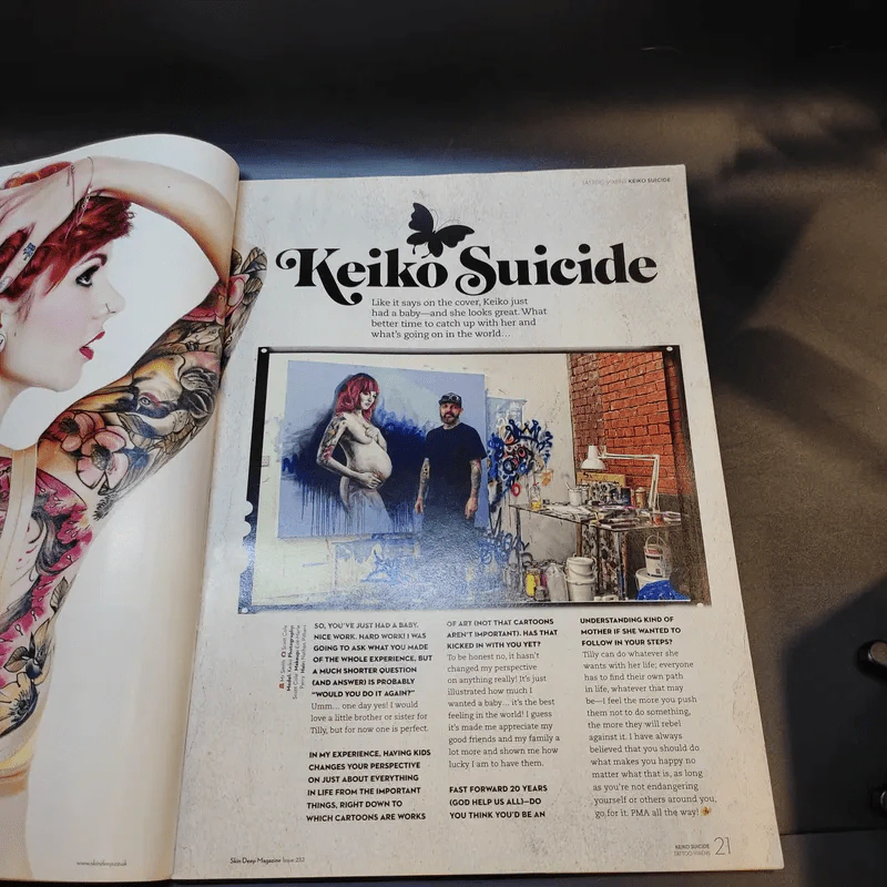 Tattoo Magazine Skip Deep ลายสัก Issue 232 รูปที่ 13