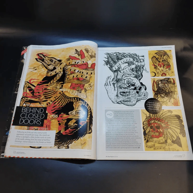 Tattoo Magazine Skip Deep ลายสัก Issue 232 รูปที่ 12
