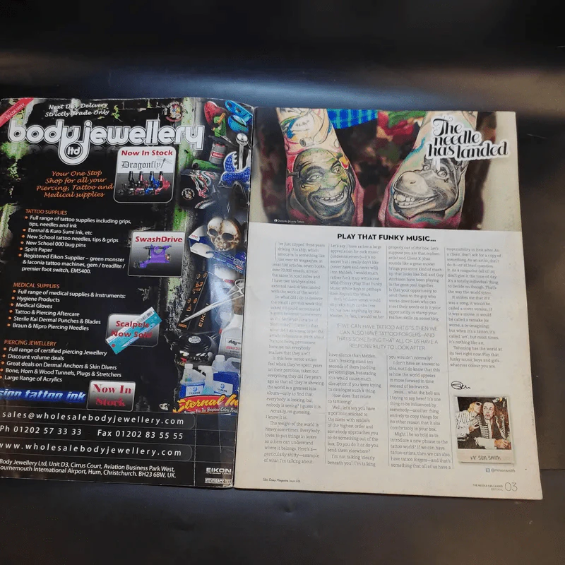 Tattoo Magazine Skip Deep ลายสัก รูปที่ 7