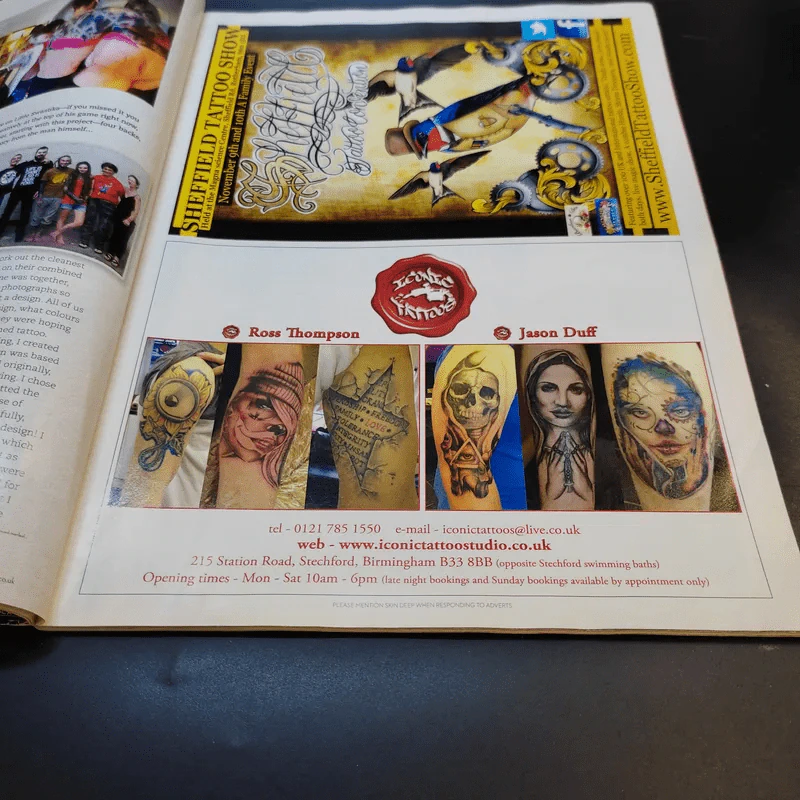Tattoo Magazine Skip Deep ลายสัก รูปที่ 10
