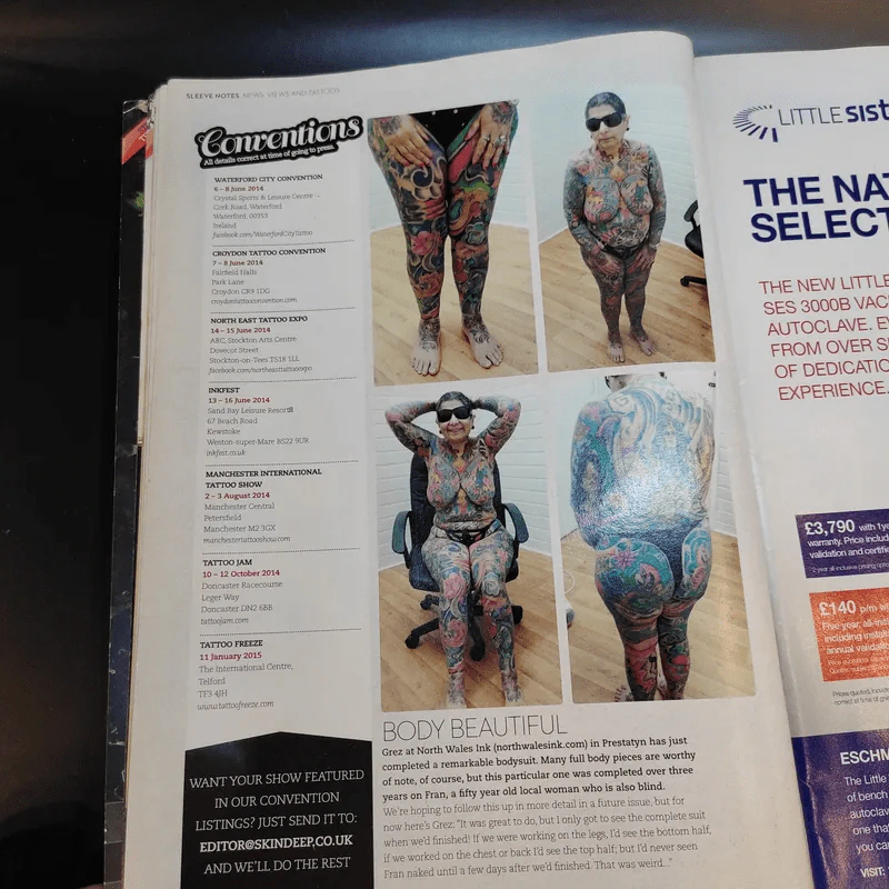 Tattoo Magazine Skip Deep ลายสัก รูปที่ 12