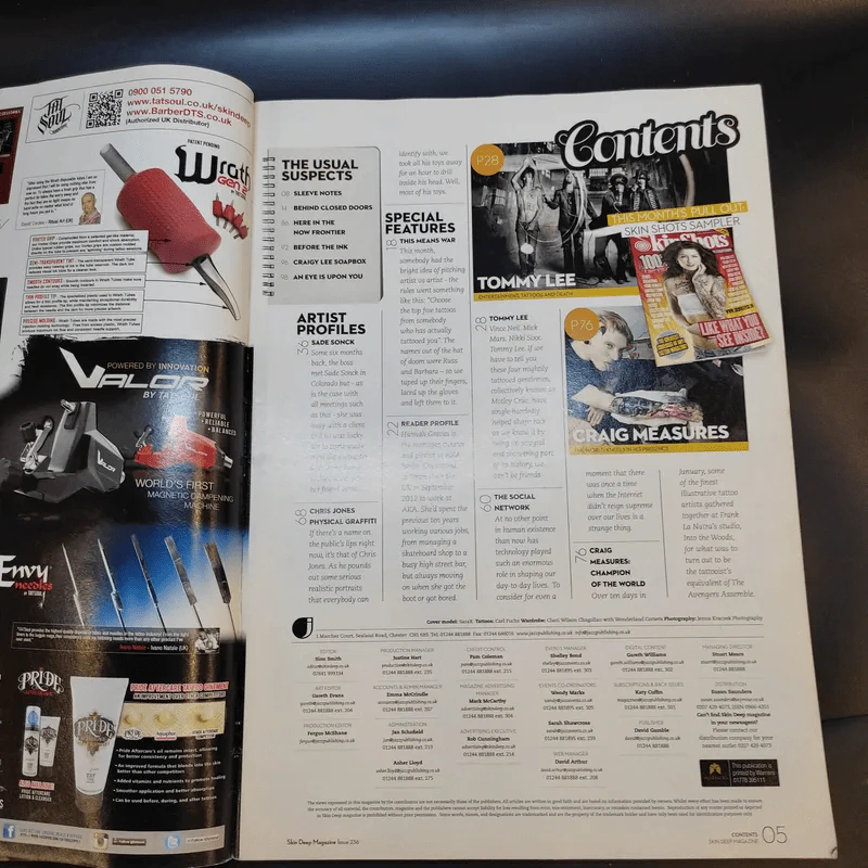 Tattoo Magazine Skip Deep ลายสัก รูปที่ 9