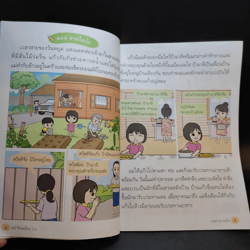 หน้าที่พลเมือง 1 ชั้นประถมศึกษาปีที่ 1 รูปที่ 12