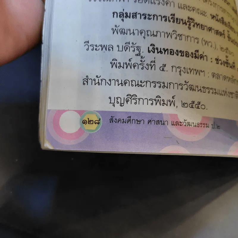 สังคมศึกษา ศาสนา และวัฒนธรรม ชั้นประถมศึกษาปีที่ 2 รูปที่ 9