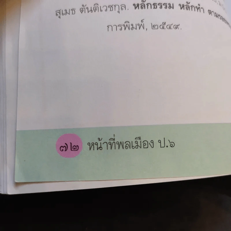 หน้าที่พลเมือง 6 ชั้นประถมศึกษาปีที่ 6 รูปที่ 12