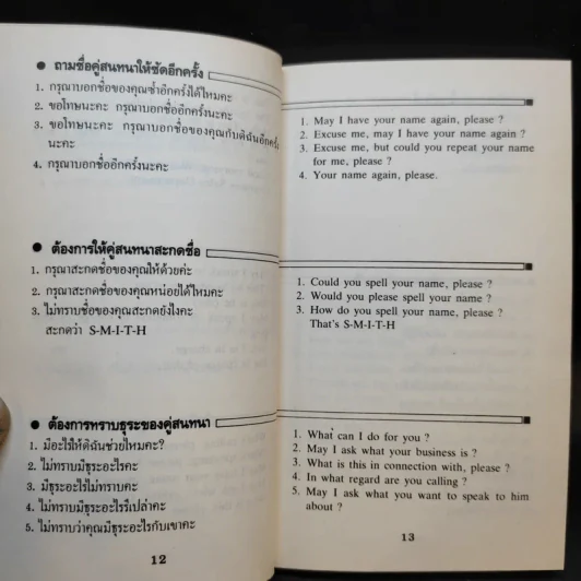 ภาษาอังกฤษทางโทรศัพท์ในวงการธุรกิจ - อภิรักษ์ เชิดชูวงศ์วาณิชย์ แปล รูปที่ 11