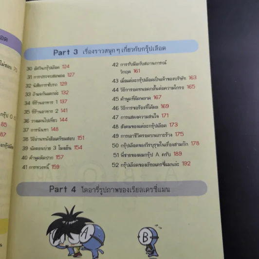 กรุ๊ปเลือดบอกนิสัย ฮาได้ใจ เล่ม 1-3 รูปที่ 12