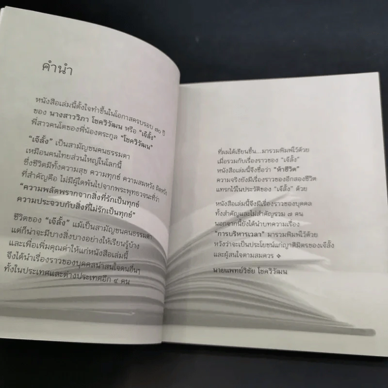 ห้าชีวิต กระตุกคิด สะกิดปัญญา - นายแพทย์วิชัย โชควิวัฒน รูปที่ 7