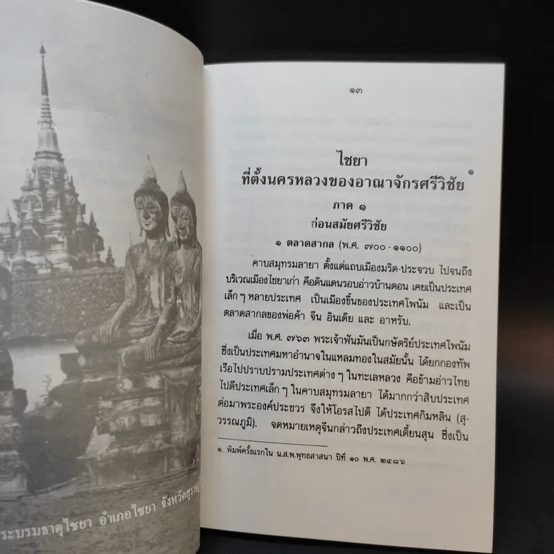 ไชยา ที่ตั้งนครหลวงของอาณาจักรศรีวิชัย - ธรรมทาส พานิช รูปที่ 13