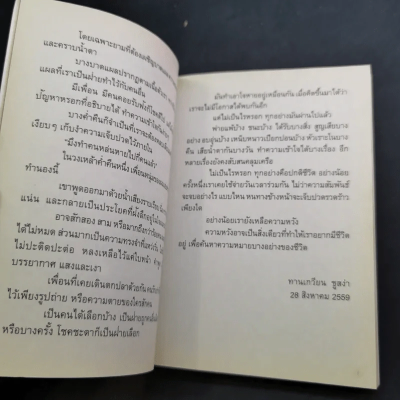 เราต่างสร้างบาดแผลให้แก่กันอยู่เสมอ - ทานเกวียน ชูสง่า รูปที่ 10