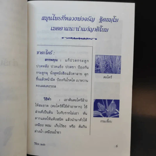 ตำรายาสมุนไพร - พระธรรมสิงหบุราจารย์ (หลวงพ่อจรัญ ฐิตธมโม) รูปที่ 10