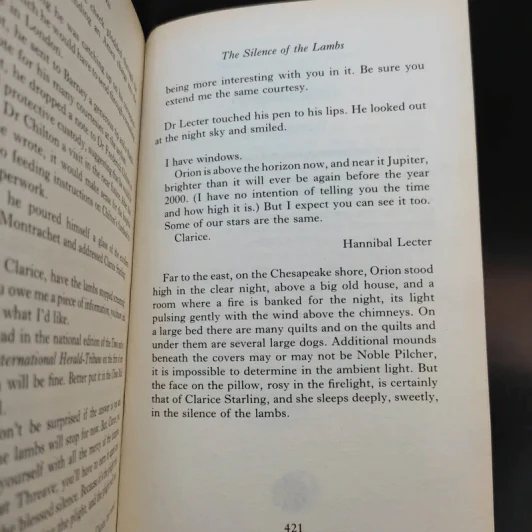 The Silence of the Lambs - Thomas Harris รูปที่ 9