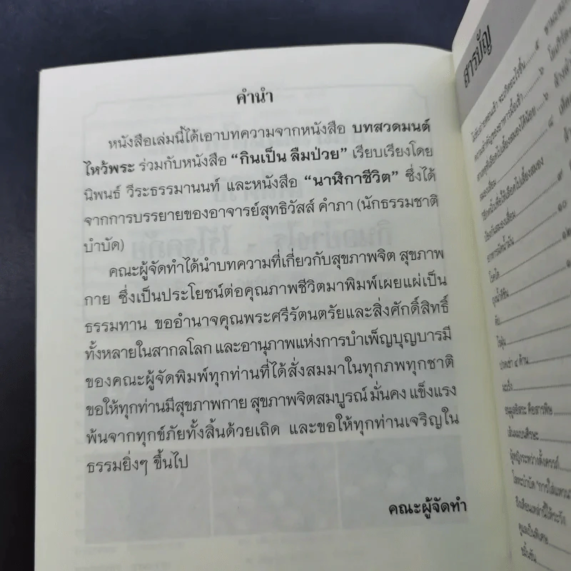 บทสวดมนต์ไหว้พระ เคล็ดวิธีกินอย่างไรไร้โรคภัย รูปที่ 7