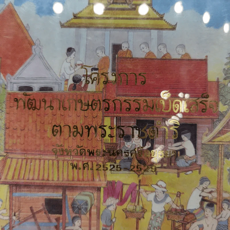 โครงการพัฒนาเกษตรกรรมเบ็ดเสร็จตามพระราชดำริ จังหวัดพระนครศรีอยุธยา พ.ศ.2525-2529 รูปที่ 2