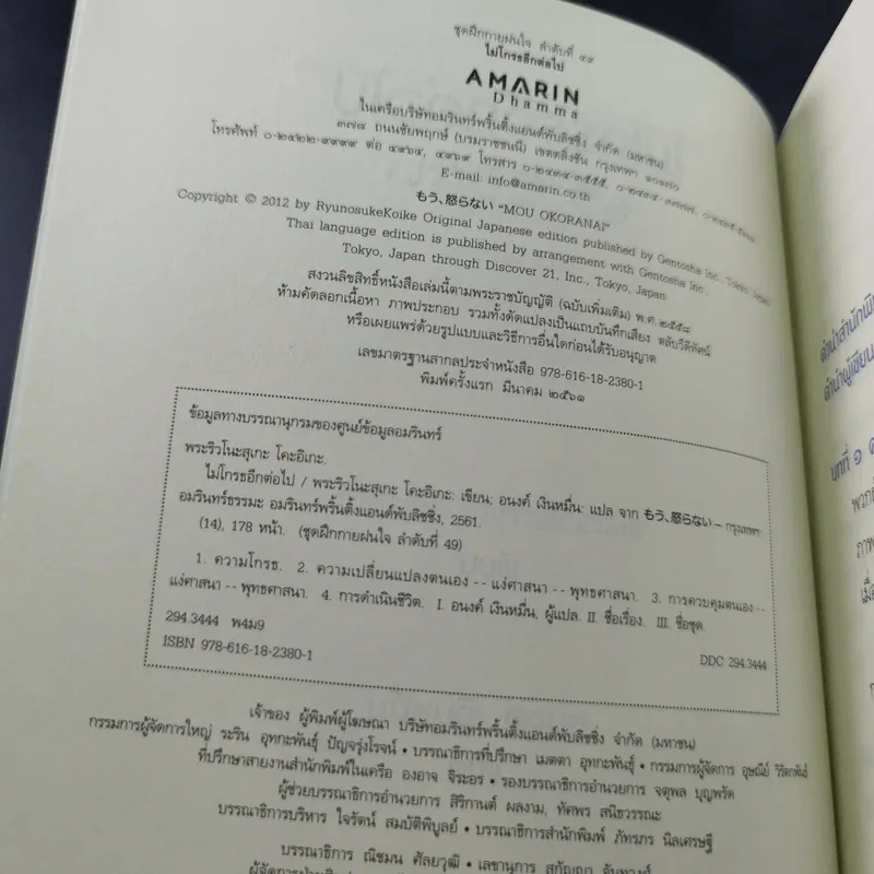 ไม่โกรธอีกต่อไป - พระริวโนะสุเกะ โคะอิเกะ รูปที่ 9
