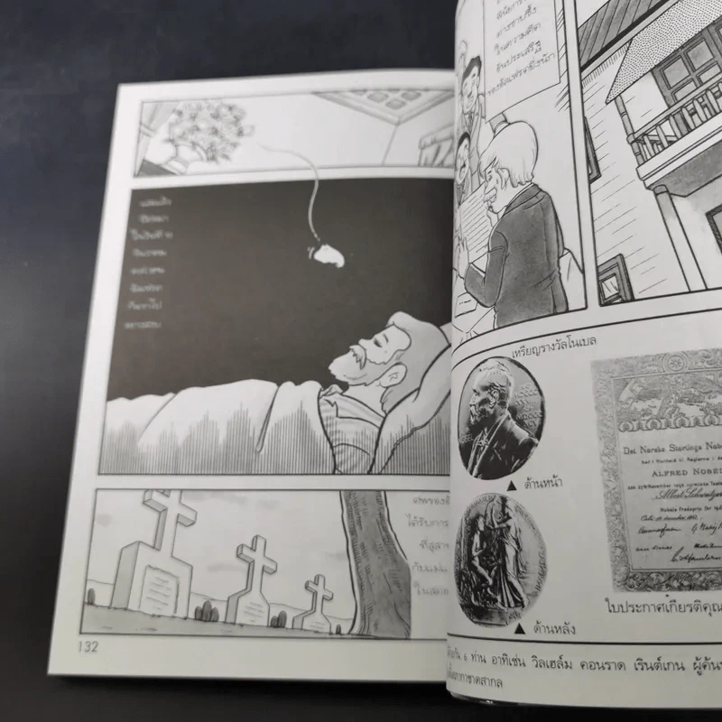 การ์ตูนความรู้ ชุด คนของโลก อัลเฟรด โนเบล ผู้ให้กำเนิดรางวัลโนเบล รูปที่ 11