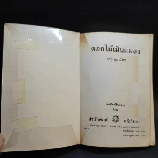 ดอกไม้เมินแมลง 2 เล่มจบ - กรุง ญ.ฉัตร รูปที่ 10