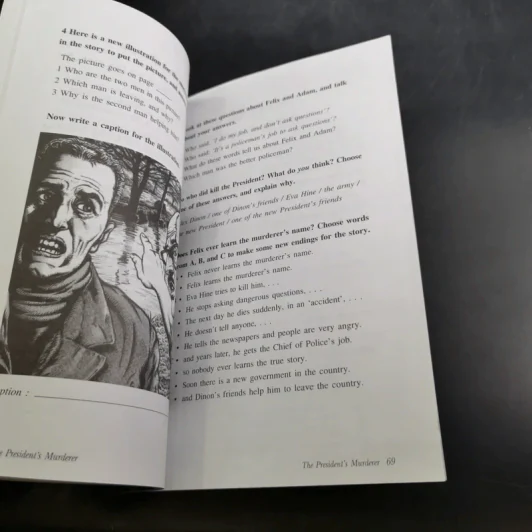 พลิกปมสังหารปาธานาธิบดี The President's Murderer - Oxford Bookworms Stage 1 รูปที่ 15
