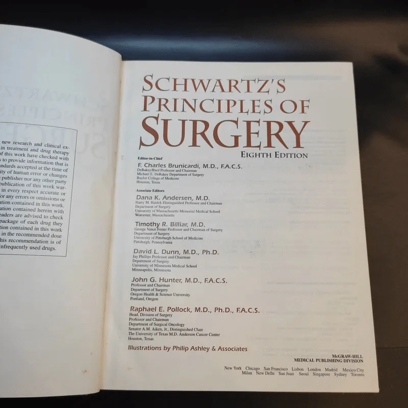 Schwartz's Principles of Surgery Special+Basic รูปที่ 8