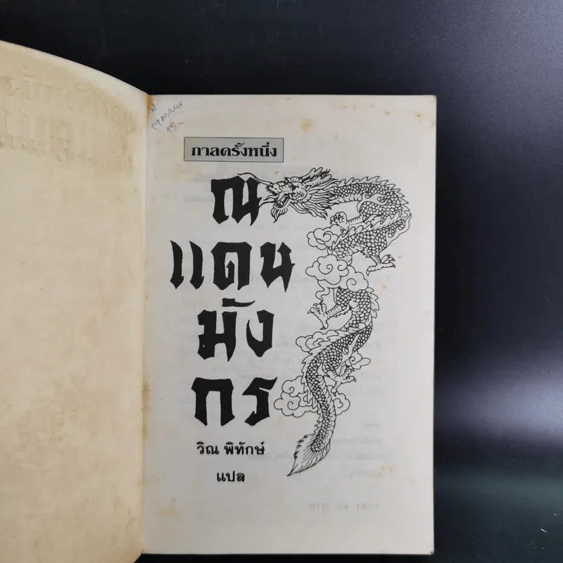 กาลครั้งหนึ่ง ณ แดนมังกร - วิณ พิทักษ์ แปล รูปที่ 7