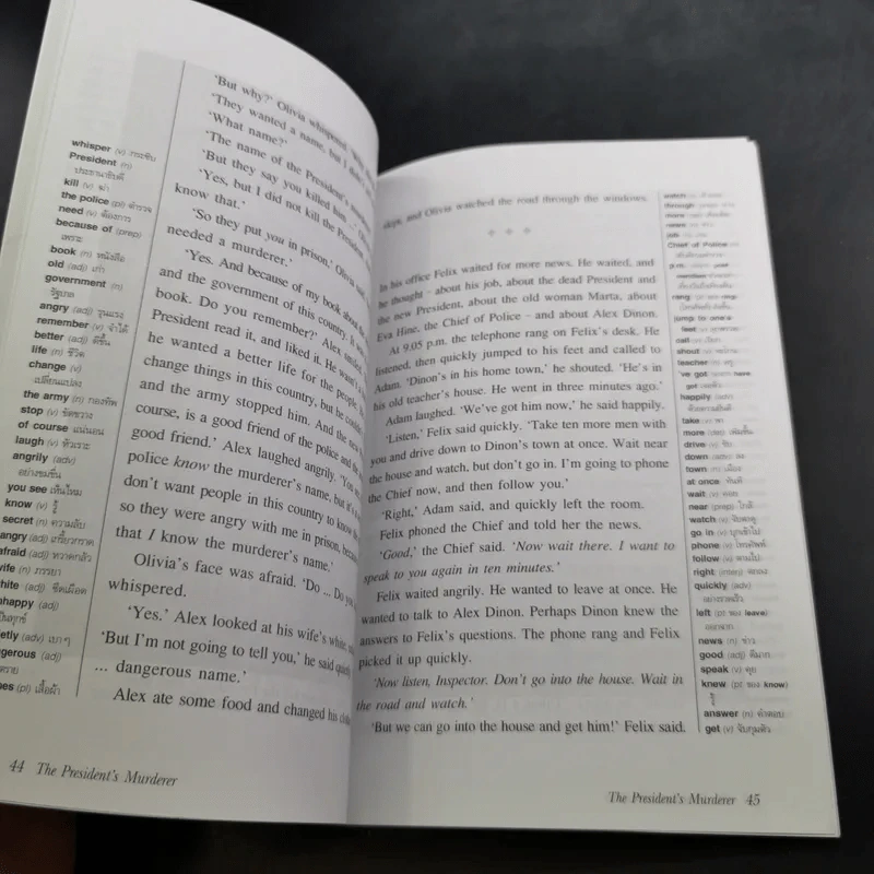 พลิกปมสังหารปาธานาธิบดี The President's Murderer - Oxford Bookworms Stage 1 รูปที่ 14