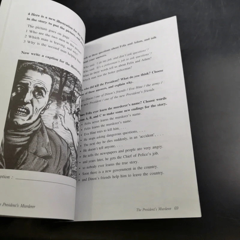 พลิกปมสังหารปาธานาธิบดี The President's Murderer - Oxford Bookworms Stage 1 รูปที่ 15