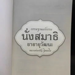 นั่งสมาธิยาอายุวัฒนะ - พระธรรมสิงหบุราจารย์ รูปที่ 8