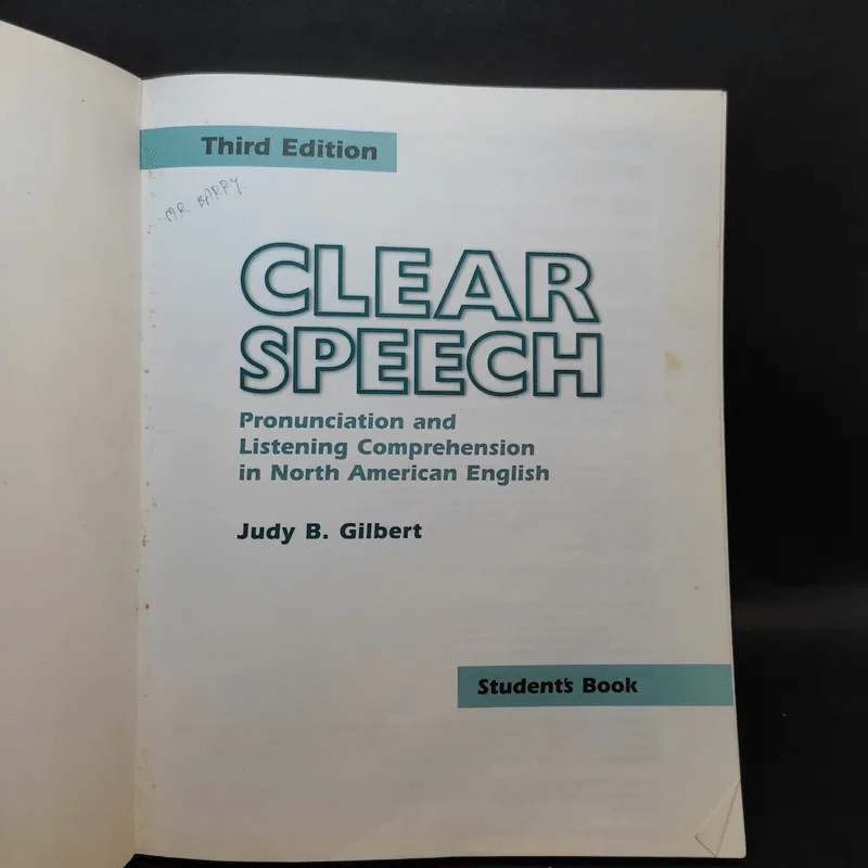 Clear Speech - Judy B. Gilbert รูปที่ 8