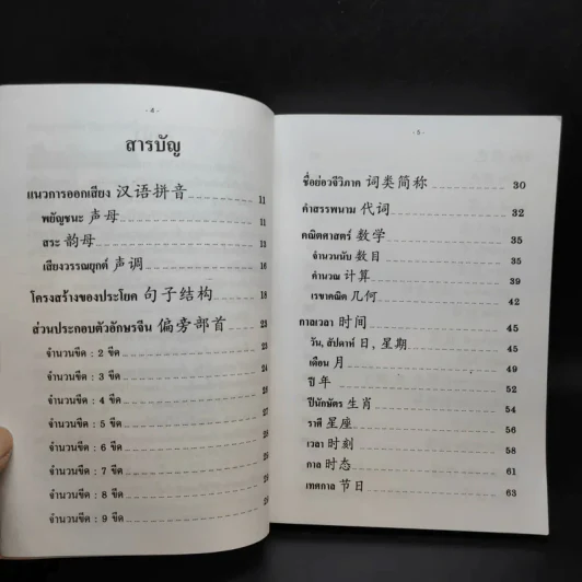 เรียนรู้ภาษาจีน ศัพท์หมวด จีน-ไทย รูปที่ 8