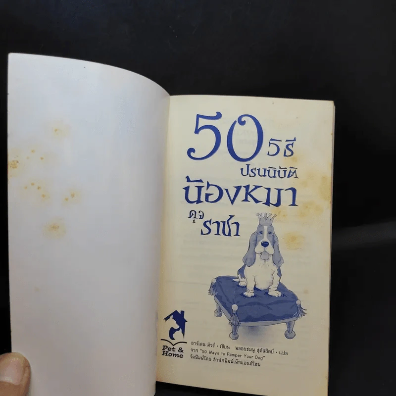 50 วิธีปรนนิบัติน้องหมาดุจราชา รูปที่ 8