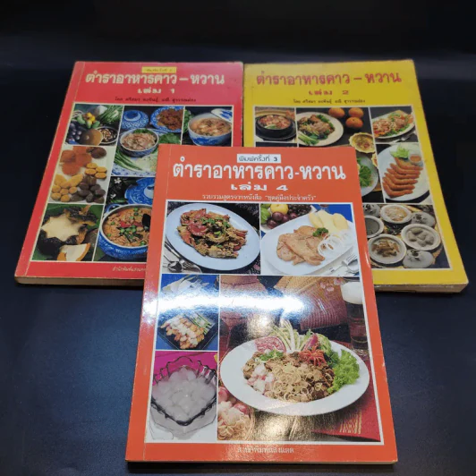 ตำราอาหารคาว-หวาน เล่ม 1,2,4 - ศรีสมร คงพันธุ์, มณี สุวรรณผ่อง รูปที่ 2