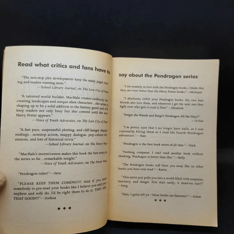 Pendragon Book One: The Merchant of Death - D.J.MacHale รูปที่ 9