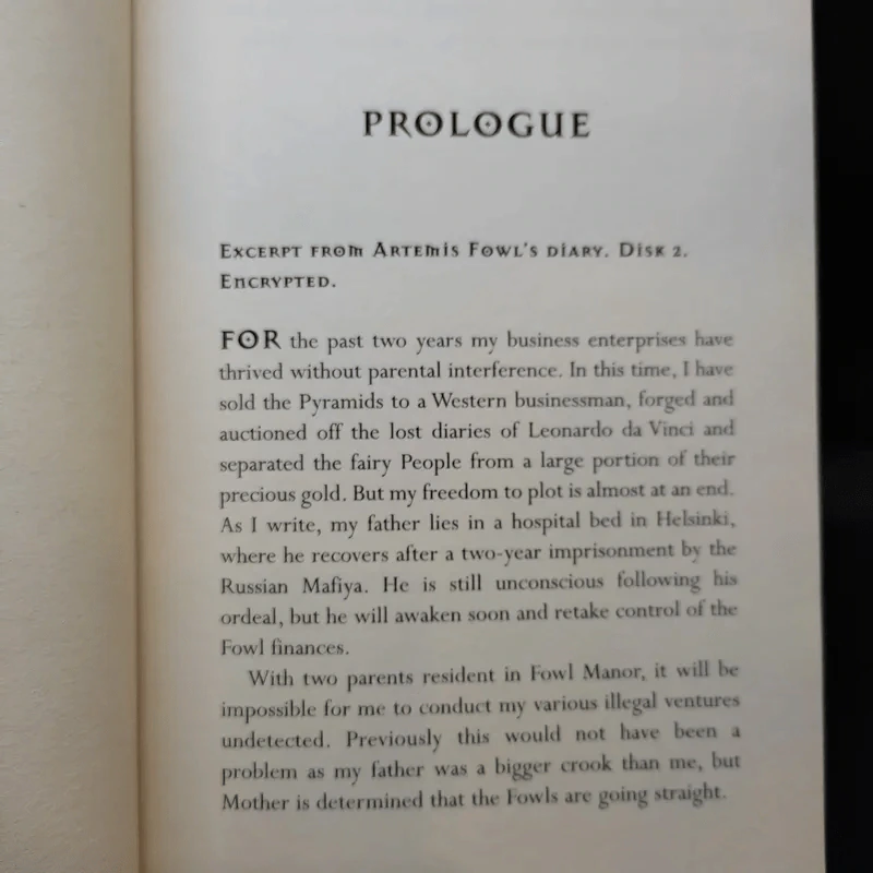 Artemis Fowl The Eternity Code - Eoin Colfer รูปที่ 10