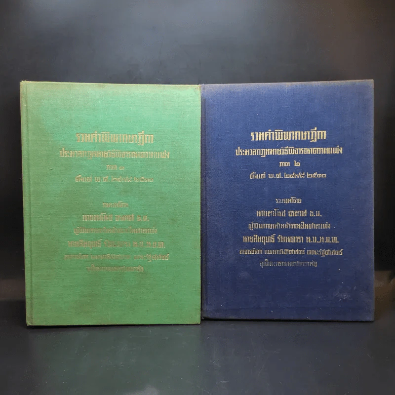 รวมคำพิพากษาฎีกา ประมวลกฎหมายวิธีพิจารณาความแพ่ง ภาค 1-2 รูปที่ 1
