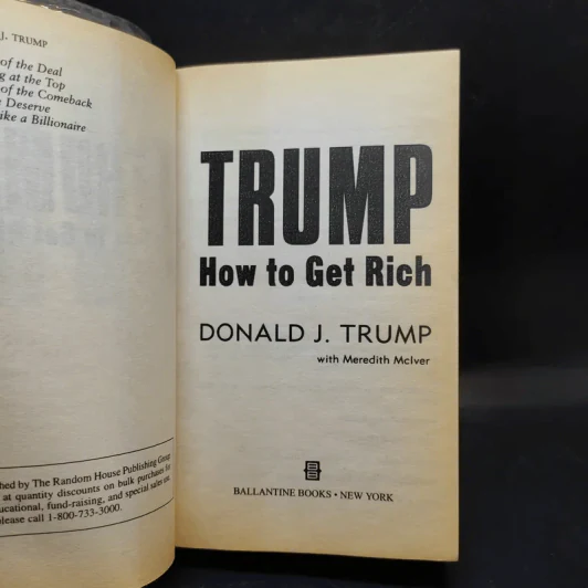 Trump How to Get Rich - Donald J. Trump รูปที่ 8