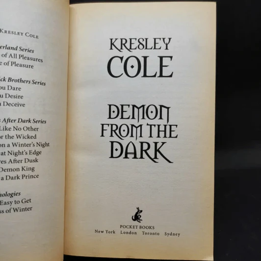 Demon from the Dark - Kresley Cole รูปที่ 9