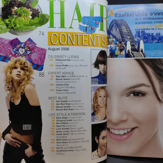 Hair August 2006 แบบทรงผม รูปที่ 8