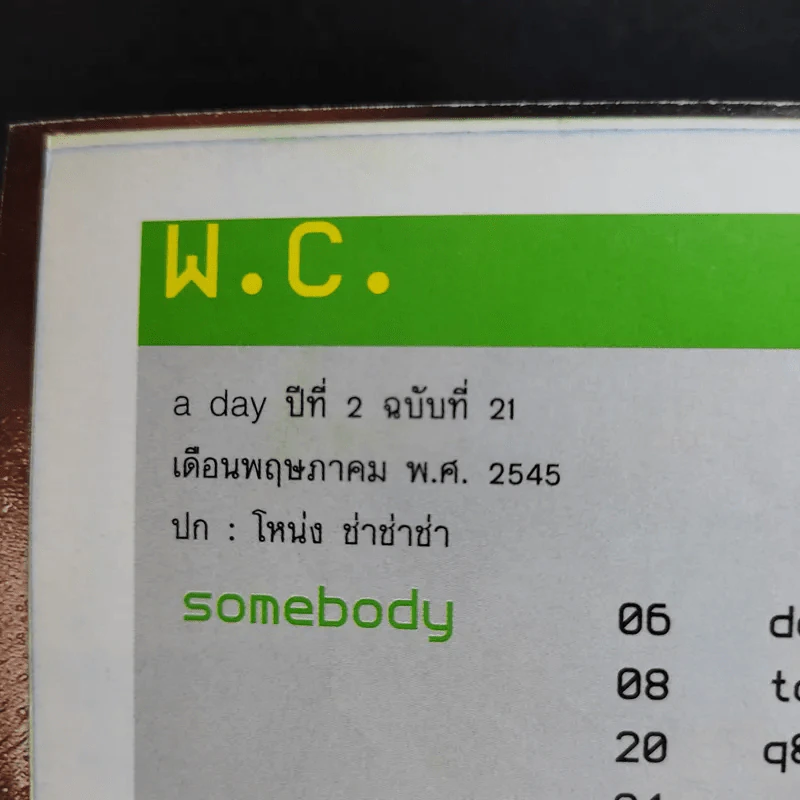 a day Volume 2 Number 21 May 2002 รูปที่ 9