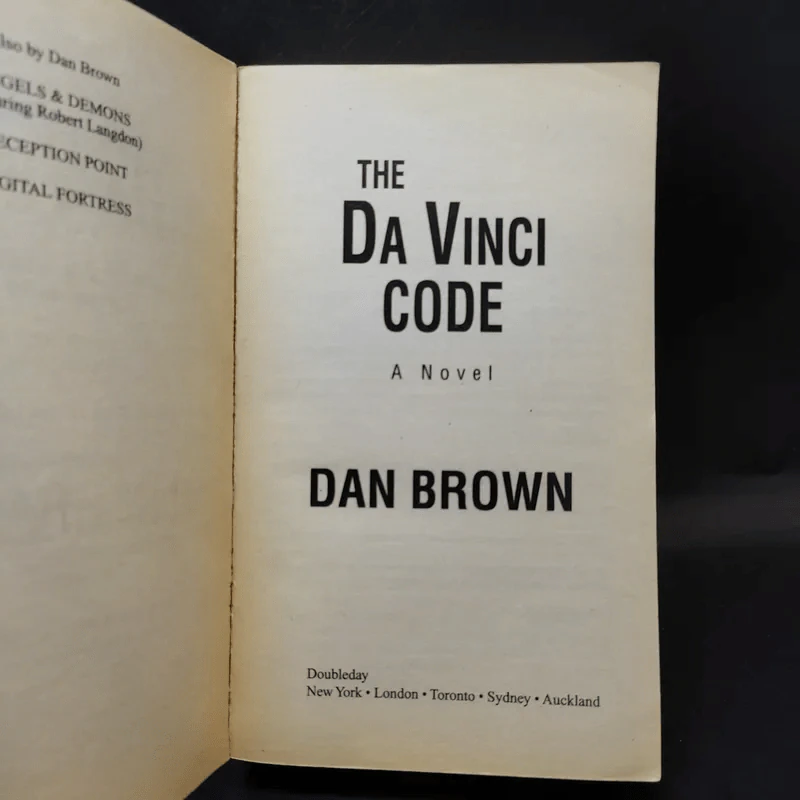 The Da Vinci Code - Dan Brown รูปที่ 8