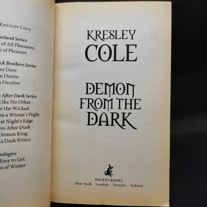 Demon from the Dark - Kresley Cole รูปที่ 9