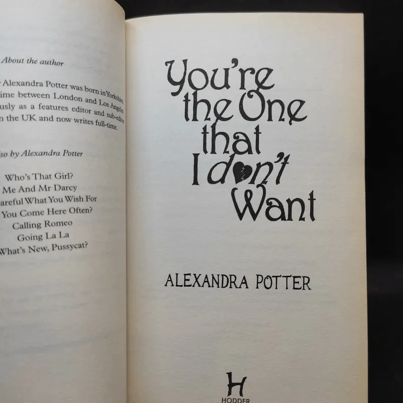 You're the One that I don't Want - Alexandra Potter รูปที่ 8