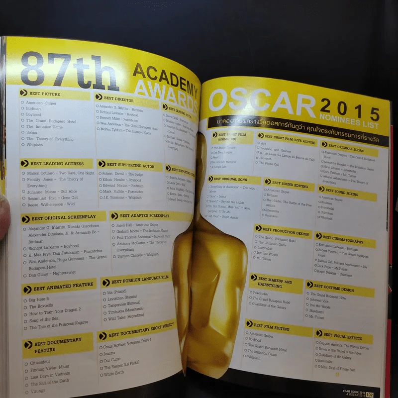 Starpics Special Year Book 2014 Oscar 2015 รูปที่ 11