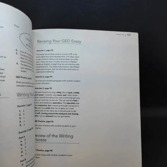 McGraw-Hill's GED Language Arts, Writing Workbook รูปที่ 11