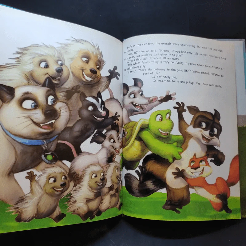 Over the Hedge Movie Storybook รูปที่ 11