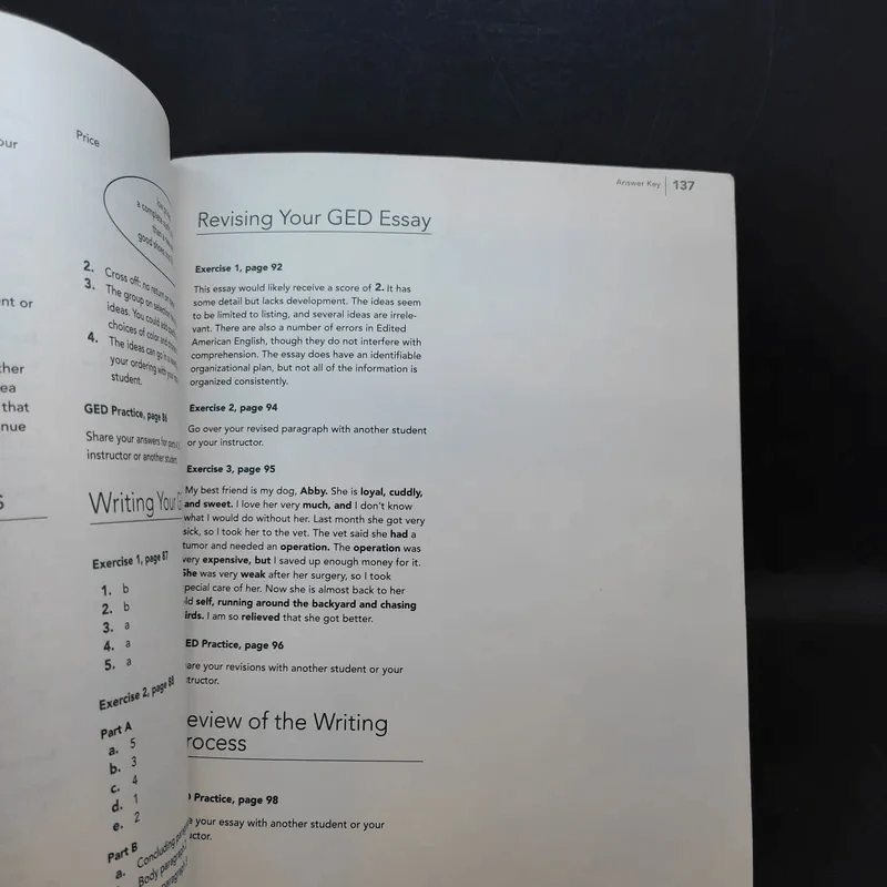 McGraw-Hill's GED Language Arts, Writing Workbook รูปที่ 11