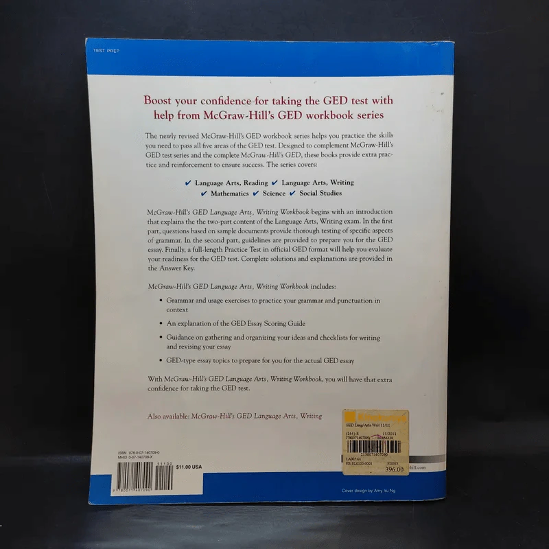 McGraw-Hill's GED Language Arts, Writing Workbook รูปที่ 2