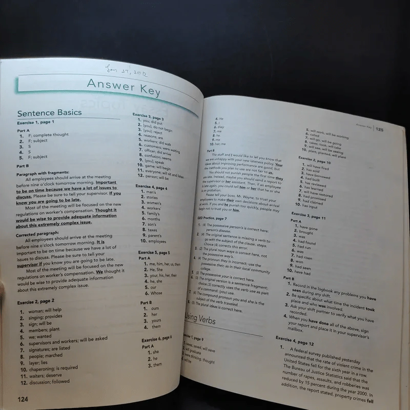 McGraw-Hill's GED Language Arts, Writing Workbook รูปที่ 10