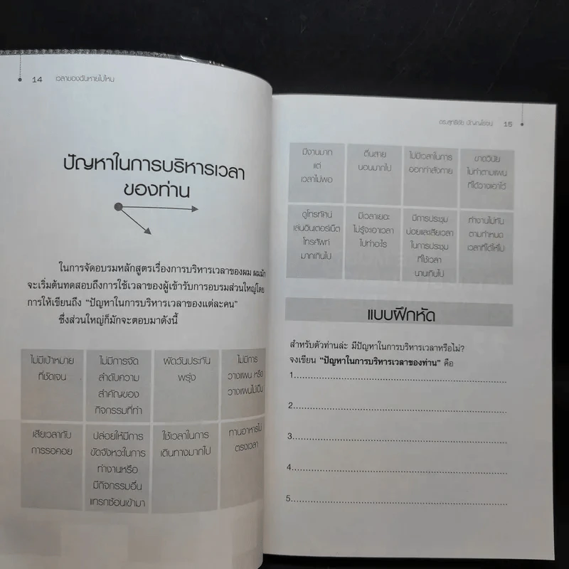 เวลาของฉันหายไปไหน - ดร.สุทธิชัย ปัญญโรจน์ รูปที่ 12