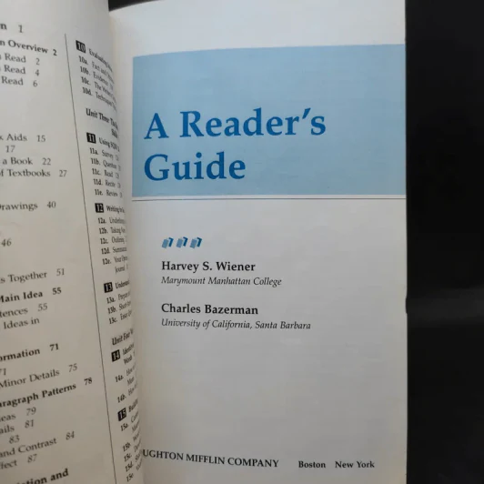 A Reader's Guide - Hervey Wiener รูปที่ 8