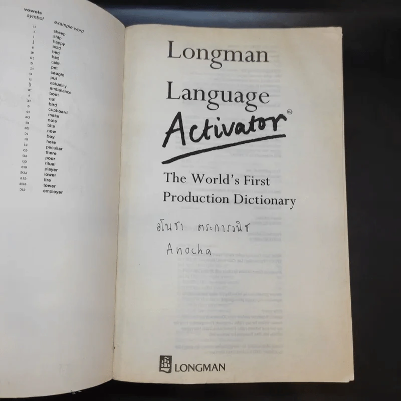 Longman Language  Activator รูปที่ 8